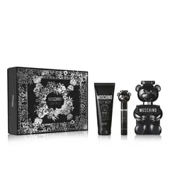 MOSCHINO - Set de perfume Hombre incluye Toy Boy EDP100 ml, Body Shower Gel 100 ml, Travel Spray 10 ml