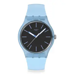 SWATCH - Reloj Unisex Blue Moves. Reloj Silicona Azul SO29L101