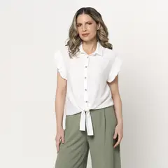 NEWPORT - Blusa Mujer Manga corta