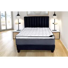 COLCHONES SPRING - Colchón Spring Sencillo Firmeza Media Ortopédico Resortado Nova 100 x 190 cm