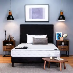 COLCHONES SPRING - Colchón Spring Semidoble Firmeza Media Ortopédico Resortado Rio 120 x 190 cm