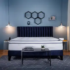 COLCHONES SPRING - Colchón Spring Doble Firmeza Media Ortopédico Resortado Lumina 140 x 190 cm