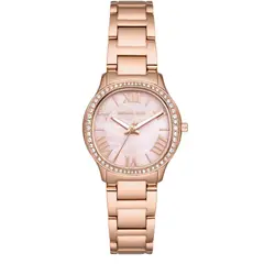 MICHAEL KORS - Reloj Mujer Sage. Reloj Acero Inoxidable Oro Rosa MK4823