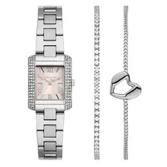 MICHAEL KORS - Reloj Mujer Emery. Reloj Acero Inoxidable Plateado MK7514SET