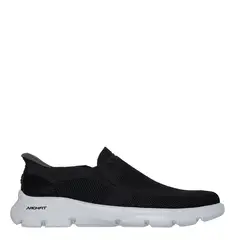 SKECHERS - Tenis Slip Ins Moda Archfit Garza Kendry Hombre Negros
