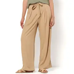 NEWPORT - Pantalón Recto Mujer De Rayon