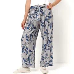 NEWPORT - Pantalón Recto Mujer De Rayon