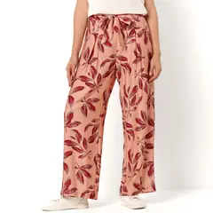 NEWPORT - Pantalón Recto Mujer De Rayon