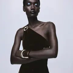 MANGO - Enterizo Mujer Largo Casual de Terciopelo