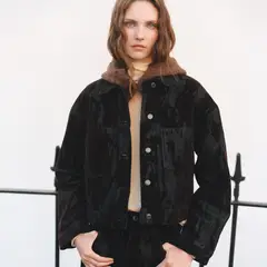 MANGO - Chaqueta Mujer de Algodón
