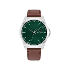 TOMMY HILFIGER - Reloj Hombre 1710602 . Reloj cuero Verde
