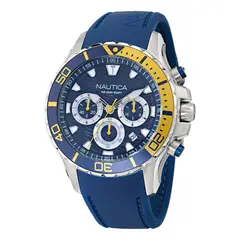 NAUTICA - Reloj Hombre NST. Reloj Silicona Azul NAPNSS501