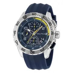 NAUTICA - Reloj Hombre NST. Reloj Silicona Azul NAPNSS301