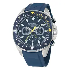 NAUTICA - Reloj Hombre NCT Bluesail. Reloj Silicona Azul NAPBSF502
