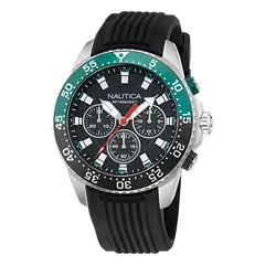 NAUTICA - Reloj Hombre One. Reloj Silicona Negro NAPNOF502