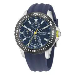 NAUTICA - Reloj Hombre NST. Reloj Silicona Azul NAPNSF506