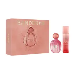 BANDERAS - Set de perfume Mujer Incluye Icon Splendid EDP 100ml + Desodorante 150ml