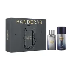 BANDERAS - Set de perfume Hombre Incluye The Icon Elixir EDP 100ml + Desodorante 150ml