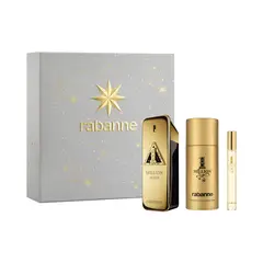 RABANNE - Set de perfume Hombre Incluye 1 Million Elixir Parfum 100ml + Desodorante 150ml + Travel Size EDT 10ml