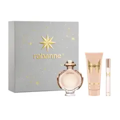 RABANNE - Set de perfume Mujer Incluye Olympéa EDP 80ml + Body Lotion + Travel Size