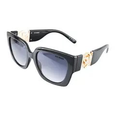 STEVE MADDEN - Gafas de Sol Mujer X17642 Outlook. Gafas de Sol Policarbonato Negro