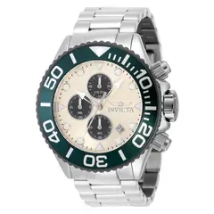 INVICTA - Reloj Hombre Grand Diver . Reloj Acero inoxidable Plateado