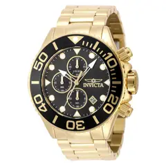 INVICTA - Reloj Hombre Grand Diver . Reloj Acero inoxidable Dorado