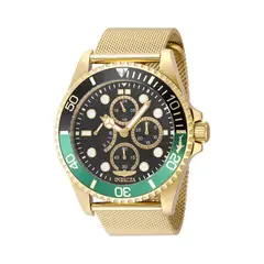 INVICTA - Reloj Hombre Pro Diver . Reloj Acero inoxidable Dorado