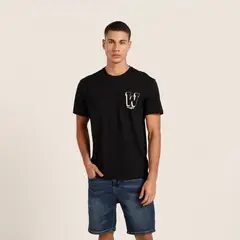 BEARCLIFF - Camiseta Hombre con Estampado de Algodón