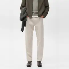 MANGO - Pantalón Chino Hombre Recto