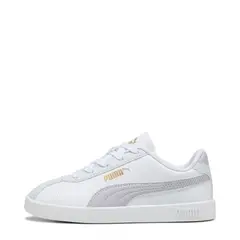 PUMA - Tenis moda Club II SL Ps Niño Blancos