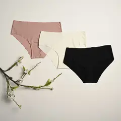 BLU - Pantis Pack de 3 para Mujer