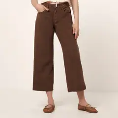 UNIVERSITY CLUB - Jean Recto Mujer De Algodón