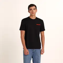 BEARCLIFF - Camiseta Hombre con Estampado de Algodón