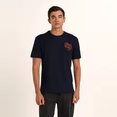 BEARCLIFF - Camiseta Hombre con Estampado de Algodón