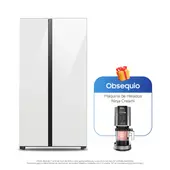SAMSUNG - Nevecón Side by Side 640 Lts Bespoke RS23CB760A12CO con Inteligencia Artificial