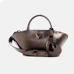 GUESS - Cartera para Mujer BOLENA MINI SATCHEL PEWTER