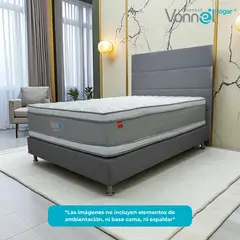COLCHONES VONNEL - Colchón King Vonnel Ortopedico Resortado Pocket 200 x 200 cm PocketBox