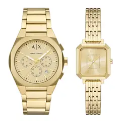 ARMANI EXCHANGE - Reloj Sync. Reloj Acero inoxidable Dorado AX7171SET