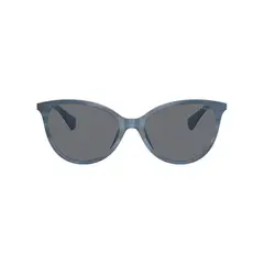 RALPH - Gafas de Sol Irregulares Mujer Striped Blue On Milky Blue Grey