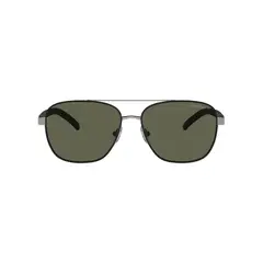 ARNETTE - Gafas de Sol Cuadradas Hombre Walvis Gunmetal/Black Rim Polar Green