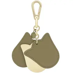 TOUS - Llavero verde oliva Triple Tulip