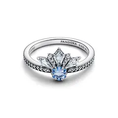 PANDORA - Anillo tiara elsa de frozen plata esterlina