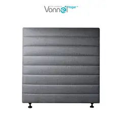 COLCHONES VONNEL - Espaldar Frontera Vonnel King 200 x 130 cm Plata