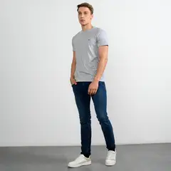 LACOSTE - Camiseta Hombre Manga Corta de Algodón La Coste