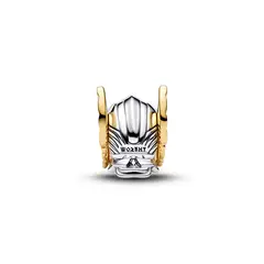 PANDORA - Charm casco de thor de marvel Dos tonos