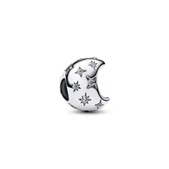 PANDORA - Charm luna creciente Plata Esterlina
