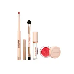 SHEGLAM - Set de Labial Lip Dazzler Glitt Kit Red Carpet Incluye 4 Productos
