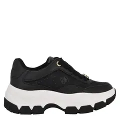 GUESS - Tenis Moda Berrett Mujer Negros