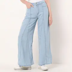 UNIVERSITY CLUB - Jean Recto Mujer Tiro alto